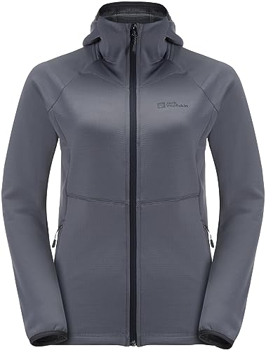 Jack Wolfskin Damen Kolbenberg Fleecejacke, Dolphin, M von Jack Wolfskin