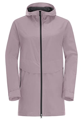 Jack Wolfskin Damen Mainkai Long Jacke, Quail, M von Jack Wolfskin