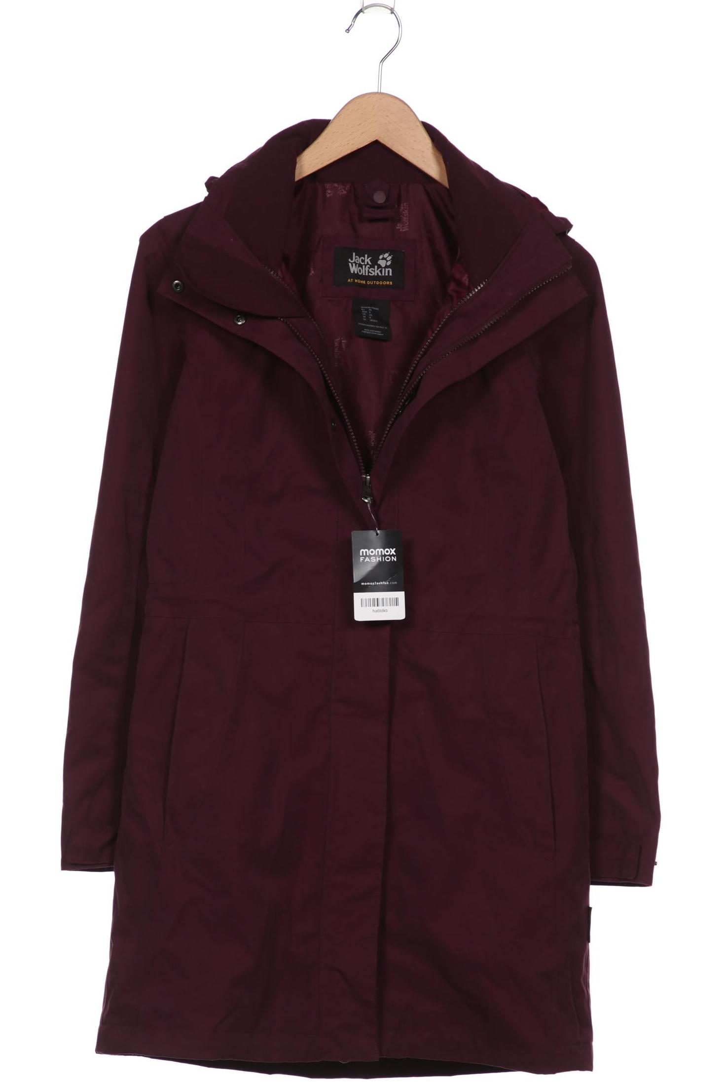 Jack Wolfskin Damen Mantel, bordeaux, Gr. 34 von Jack Wolfskin