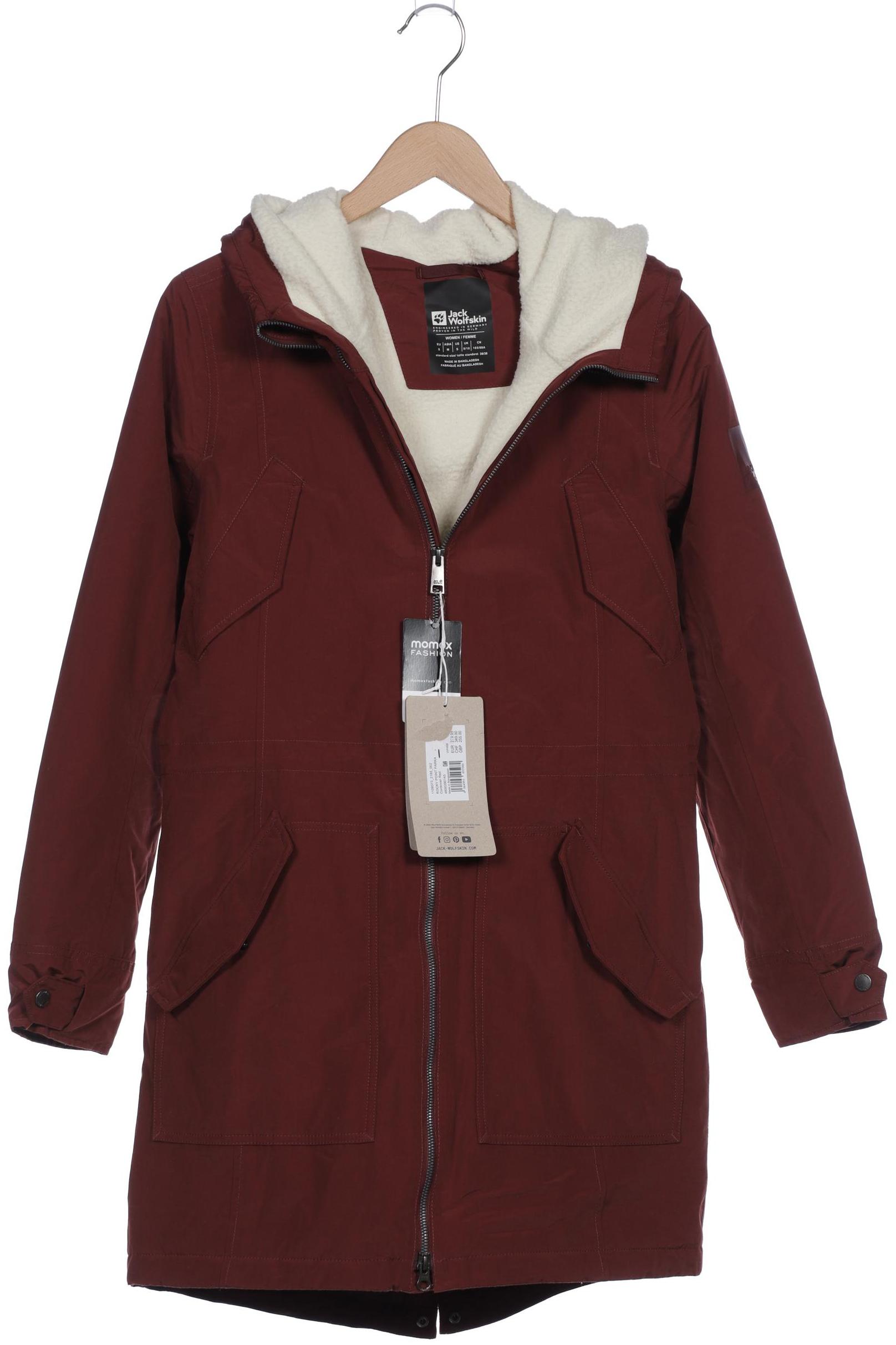 Jack Wolfskin Damen Mantel, bordeaux, Gr. 36 von Jack Wolfskin