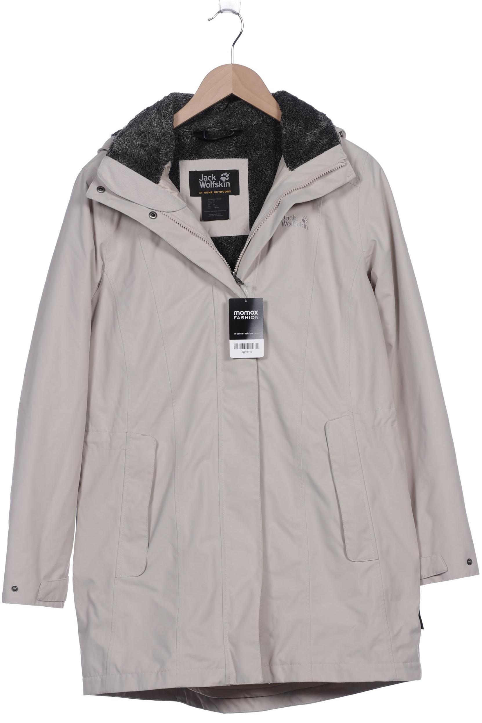 Jack Wolfskin Damen Mantel, cremeweiß von Jack Wolfskin