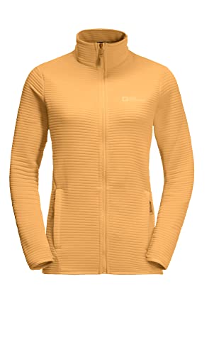 Jack Wolfskin Damen Modesto Fleecejacke, Honey Yellow, XL von Jack Wolfskin