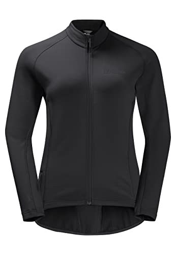 Jack Wolfskin Damen Morobbia Fleecejacke, Black, L von Jack Wolfskin