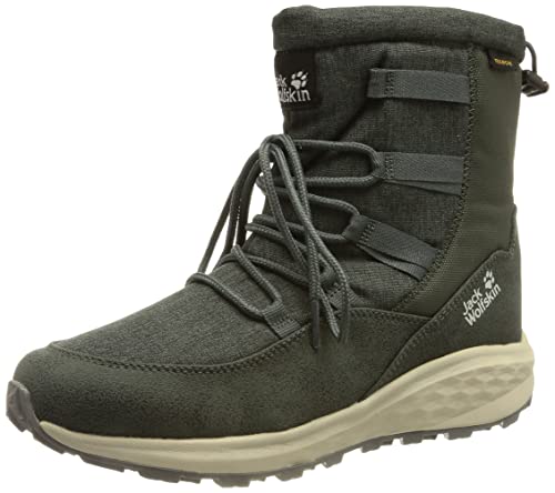 Jack Wolfskin Nevada Texapore Mid W Outdoorschuhe, dark green / phantom, 40 von Jack Wolfskin