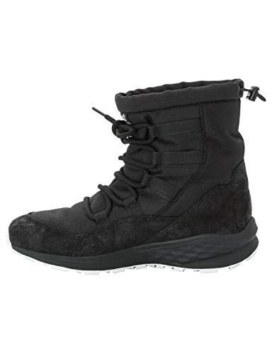 Jack Wolfskin Damen Nevada Texapore MID W Wasserdicht Schneestiefel, Schwarz (Black/Black 6053), 39 EU von Jack Wolfskin