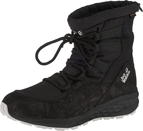 Jack Wolfskin Damen Nevada Texapore MID W Wasserdicht Schneestiefel, Schwarz Black Black 6053, 35.5 EU von Jack Wolfskin