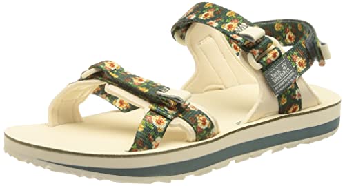 Jack Wolfskin Damen Outfresh Deluxe W Sandale, Teal Grey All Over, 38 EU von Jack Wolfskin