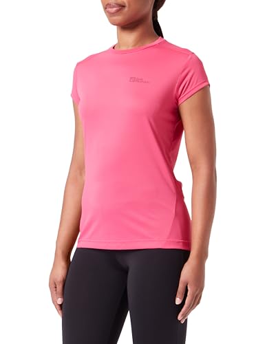 Jack Wolfskin Damen Prelight T-Shirt, Cameopink, M von Jack Wolfskin