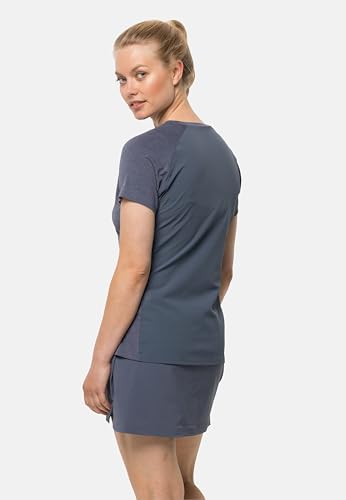 Jack Wolfskin Damen Prelight T-Shirt, Dolphin, M von Jack Wolfskin