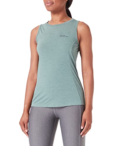 Jack Wolfskin Damen Prelight T-Shirt, Picnic Green, S von Jack Wolfskin