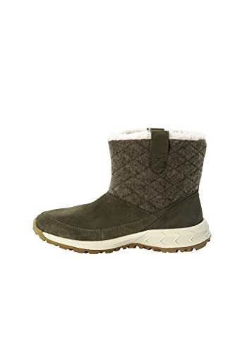 Jack Wolfskin Damen Queenstown Texapore Boot W, Khaki / Grey, 36 EU von Jack Wolfskin