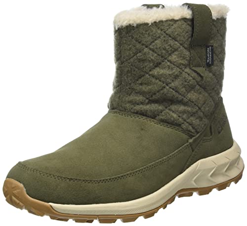 Jack Wolfskin Damen Queenstown Texapore Boot W, Khaki / Grey, 36 EU von Jack Wolfskin