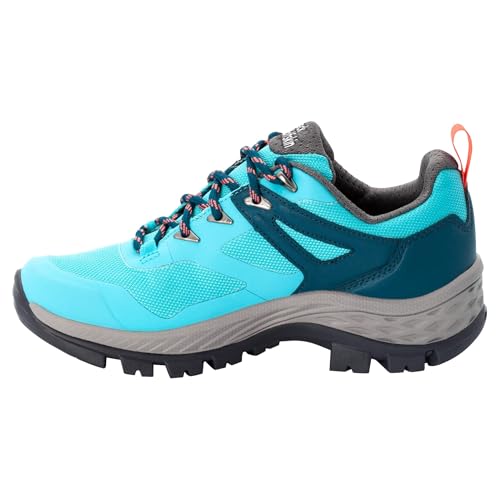 Jack Wolfskin Damen Rebellion Guide Texapore Low W, Turquoise / Coral, 39 EU von Jack Wolfskin