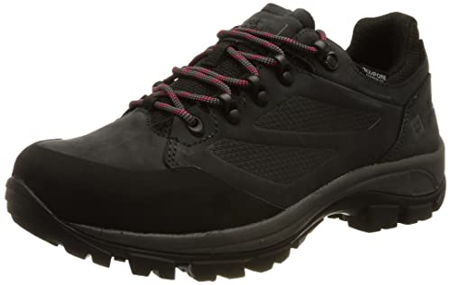 Jack Wolfskin Damen Rebellion Texapore Low W, Grey / Red, 37 EU von Jack Wolfskin