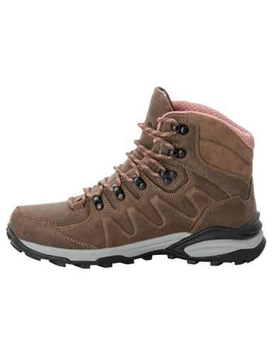 Jack Wolfskin Damen Refugio Prime Texapore MID W Wanderschuh, Fawn, 38 EU von Jack Wolfskin