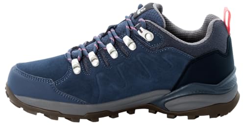 Jack Wolfskin Damen Refugio Texapore Low Walking Schuh, Dark Blue Grey, 40 EU von Jack Wolfskin