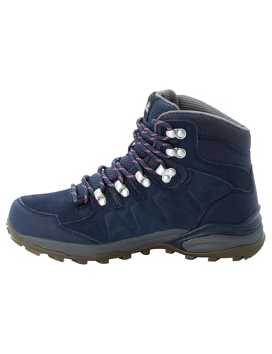 Jack Wolfskin Damen Refugio Texapore Mid Walking-Schuh, Dark Blue Grey, 42 EU Jack Wolfskin Damen Refugio Texapore Mid Walking-Schuh, Dark Blue Grey, 42 EU von Jack Wolfskin