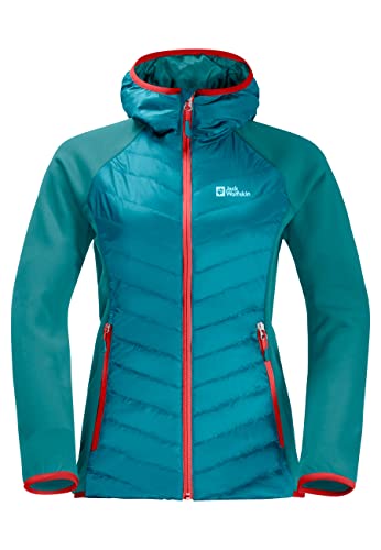 Jack Wolfskin Damen Routeburn pro Fleecejacke, Tile Blue, S von Jack Wolfskin