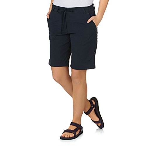 Jack Wolfskin Damen-Shorts Pomona, Damen, 1502882, Nacht Blau, 38 (US Women's 10) von Jack Wolfskin