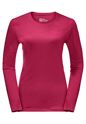 Jack Wolfskin Damen Sky Thermal Sweatshirt, Cranberry, L von Jack Wolfskin