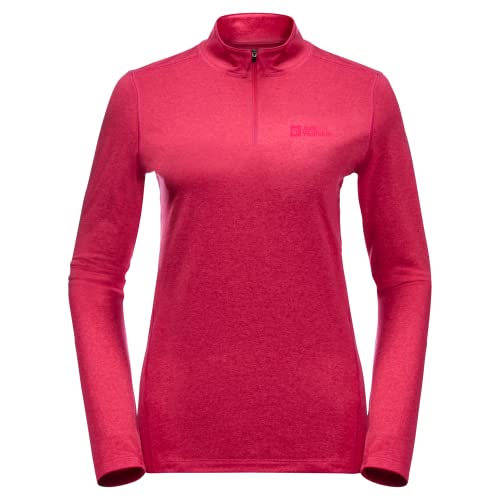 Jack Wolfskin Damen Sky Thermal Sweatshirt, Cranberry, M von Jack Wolfskin