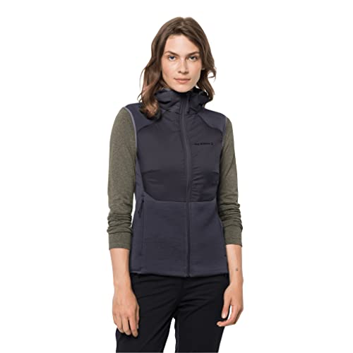 Jack Wolfskin Herren Tasman Hybrid Vest W Oberbekleidung, Grau (Graphite//Nature's Delight), X-Large von Jack Wolfskin