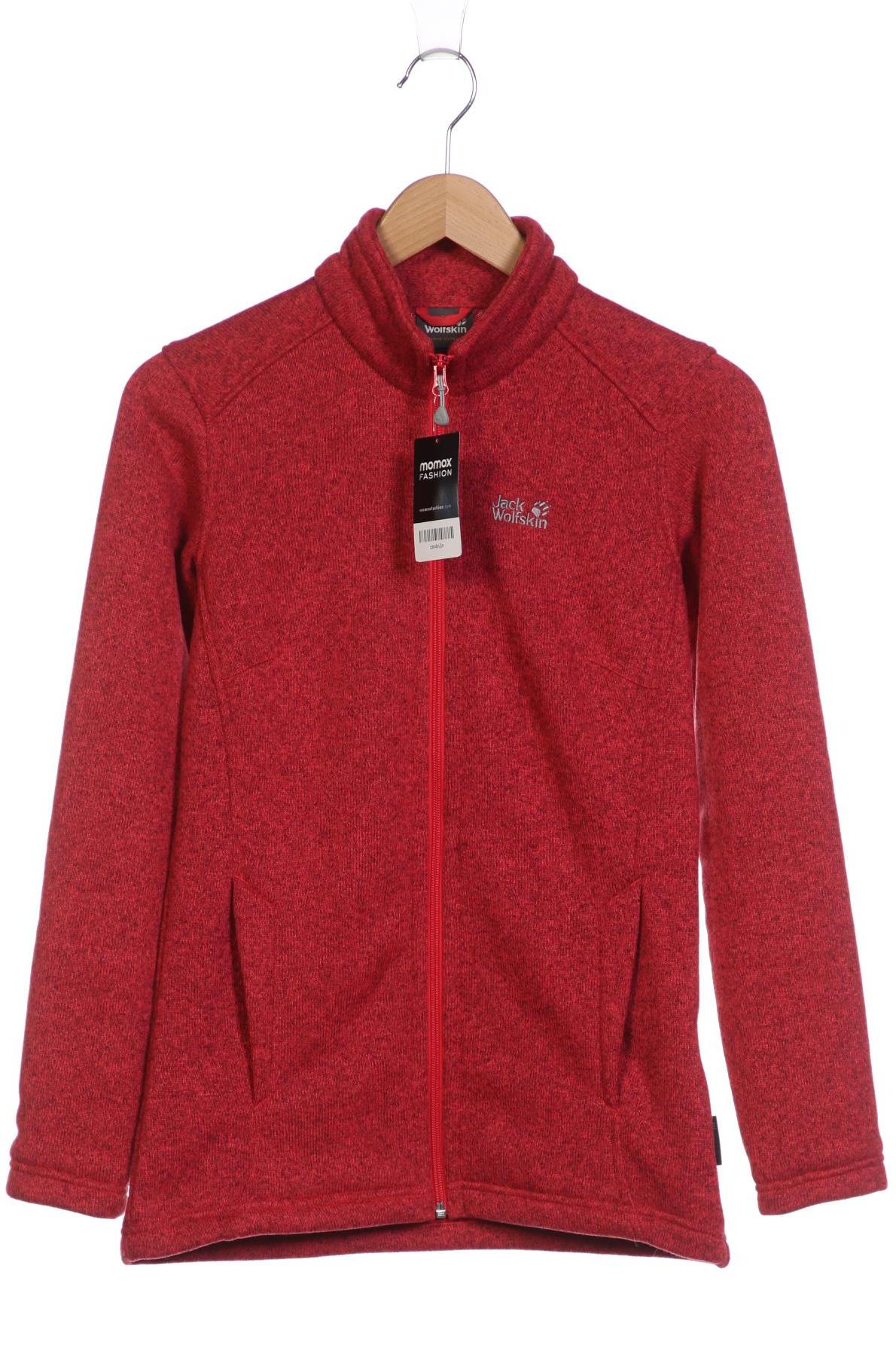 Jack Wolfskin Damen Strickjacke, rot, Gr. 34 von Jack Wolfskin