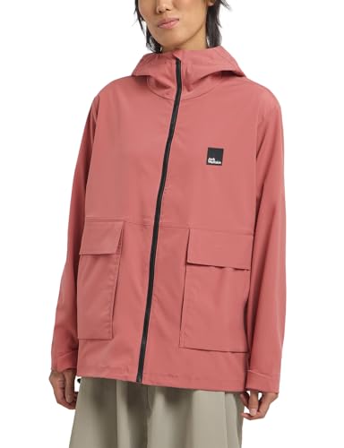 Jack Wolfskin Damen TERRACADE JKT W Jacke, Mineral red, XXL von Jack Wolfskin