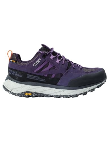 Jack Wolfskin Damen TERRAQUEST Texapore Low W Walking-Schuh, Dark Grape, 35.5 EU von Jack Wolfskin