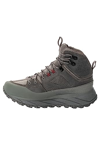 Jack Wolfskin Damen TERRAQUEST Texapore MID W Wanderschuh, Smokey Grey, 38 EU von Jack Wolfskin