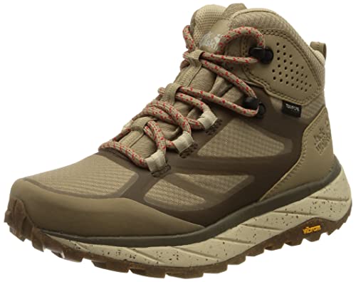 Jack Wolfskin Damen Terraventure Texapore Mid W Walking-Schuh, Beige/Light Beige, 39/39.5 EU von Jack Wolfskin