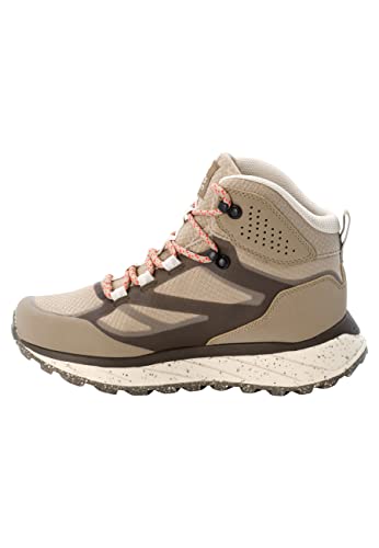 Jack Wolfskin Damen Terraventure Texapore Mid W Walking-Schuh, Beige/Light Beige, 39.5/40 EU von Jack Wolfskin