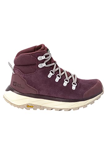 Jack Wolfskin Damen Terraventure Urban Mid W, Burgundy / Beige, 41 EU von Jack Wolfskin