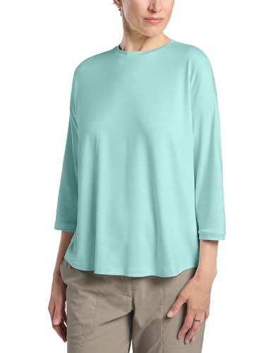 Jack Wolfskin Damen TRAVEL 3 4 T W T-Shirt, Soft Jade Heather, XXL von Jack Wolfskin