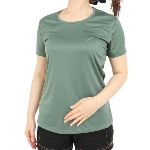 Jack Wolfskin Damen Tech T-Shirt, Picnic Green, XS von Jack Wolfskin