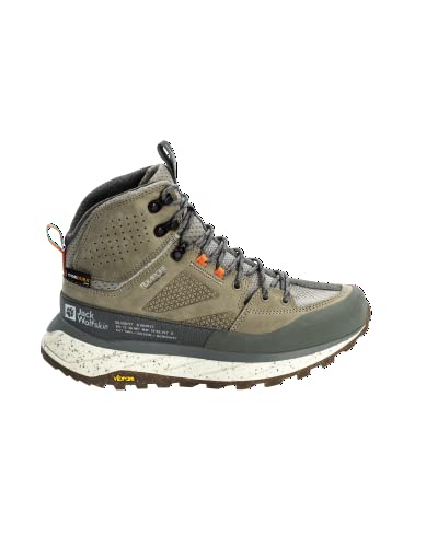 Jack Wolfskin Damen Terraquest Texapore Mid W, Misty Green, 42 EU von Jack Wolfskin