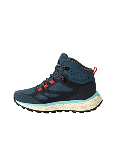 Jack Wolfskin Damen Terraventure Texapore Mid W, Blue / Coral, 40.5 EU von Jack Wolfskin