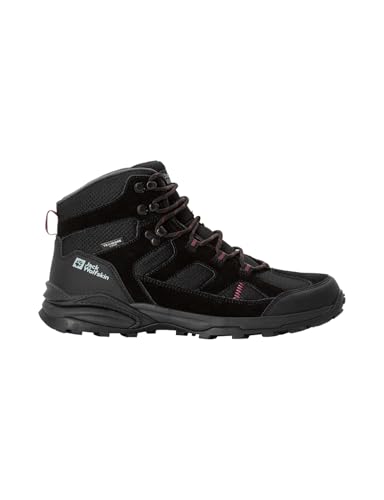 Jack Wolfskin Damen Trail Hiker Texapore MID W Wanderschuh, Black, 39.5 EU von Jack Wolfskin