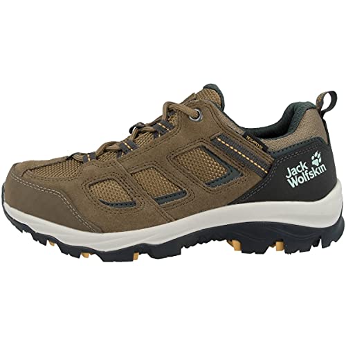 Jack Wolfskin Damen Vojo 3 Texapore Low Walking-Schuh, Brown/Apricot, 39 EU von Jack Wolfskin