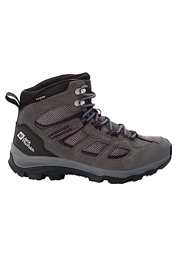 Jack Wolfskin Damen Vojo 3 Texapore Mid W, Tarmac Grey Pink, 42 EU von Jack Wolfskin