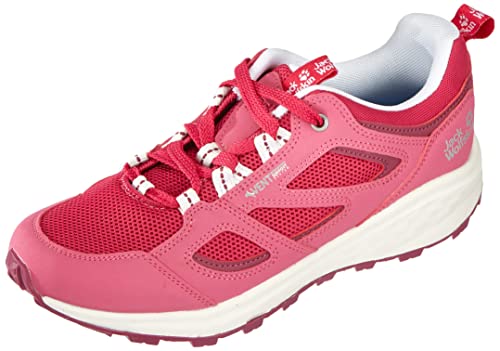 Jack Wolfskin Damen Vojo 3 Vent Low W Sneaker, Pink/White, 35.5 EU von Jack Wolfskin