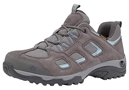 Jack Wolfskin Damen Vojo Hike 2 Texapore Low W Wasserdicht Trekking-& Wanderhalbschuhe, Grau (Tarmac Grey 6011), 40.5 EU von Jack Wolfskin