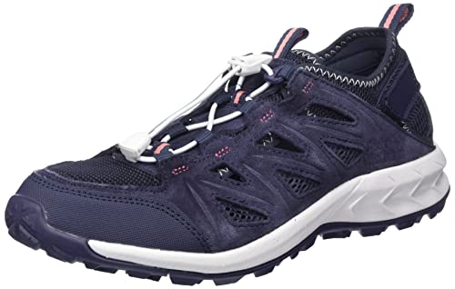 Jack Wolfskin Damen Woodland 2 Hybrid Low W Sneaker, Dark Blue/Pink, 37.5 EU von Jack Wolfskin