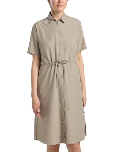 Jack Wolfskin Damen Waimea Dress W Lässiges Kleid, Stone, L Jack Wolfskin Damen Waimea Dress W Lässiges Kleid, Stone, L von Jack Wolfskin
