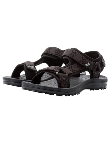 Jack Wolfskin Damen Wave Breaker W Sandale, Black, 43 EU von Jack Wolfskin