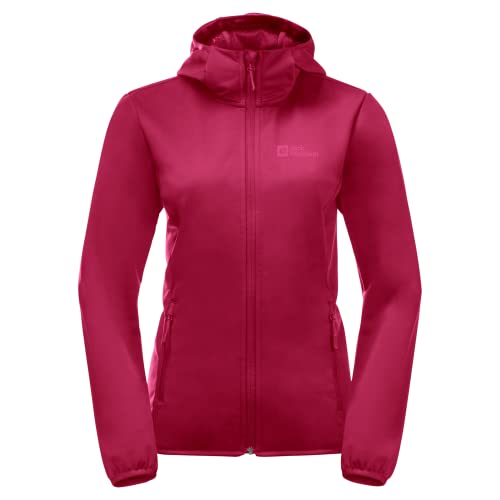 Jack Wolfskin Damen Windhain Jacke, Cranberry, S von Jack Wolfskin