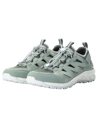 Jack Wolfskin Damen Woodland 2 HYBRID Low W Sneaker, Mint Leaf, 37.5 EU von Jack Wolfskin