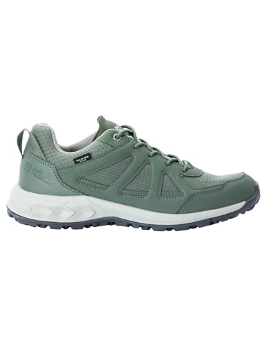 Jack Wolfskin Damen Woodland 2 Texapore Low W Walking-Schuh, Hedge Green, 37 EU von Jack Wolfskin