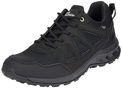 Jack Wolfskin Damen Woodland 2 Texapore Low W Wanderschuh, Black, 37 EU von Jack Wolfskin