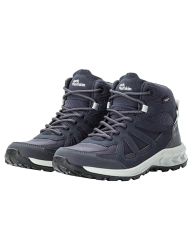 Jack Wolfskin Damen Woodland 2 Texapore MID W Walking-Schuh, Graphite, 39 EU von Jack Wolfskin